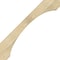 Ekena Millwork 4"W x 42"D x 42"H Legacy Rough Sawn Knee Brace, Douglas Fir BRC04X42X42LEC00RDF - alternate 2